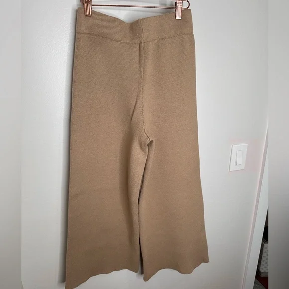 Zara Tan Wide Leg Pants - Picture 8 of 13